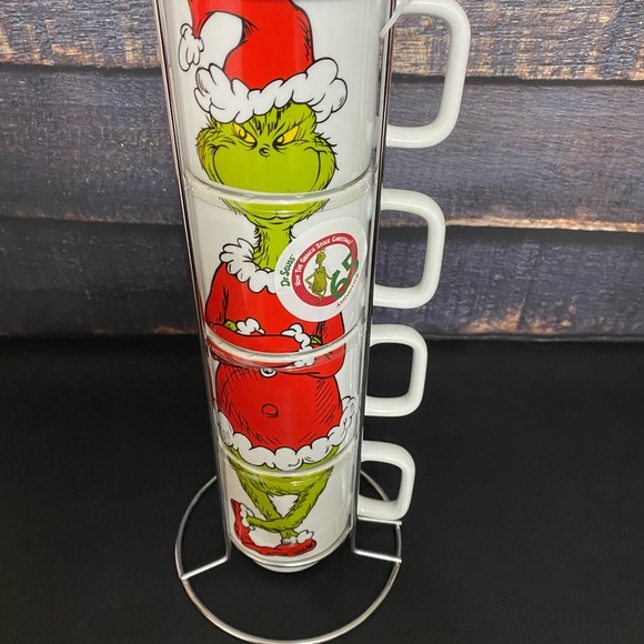Dr. Seuss The Grinch Stacking Mug Set - Picture 6 of 10